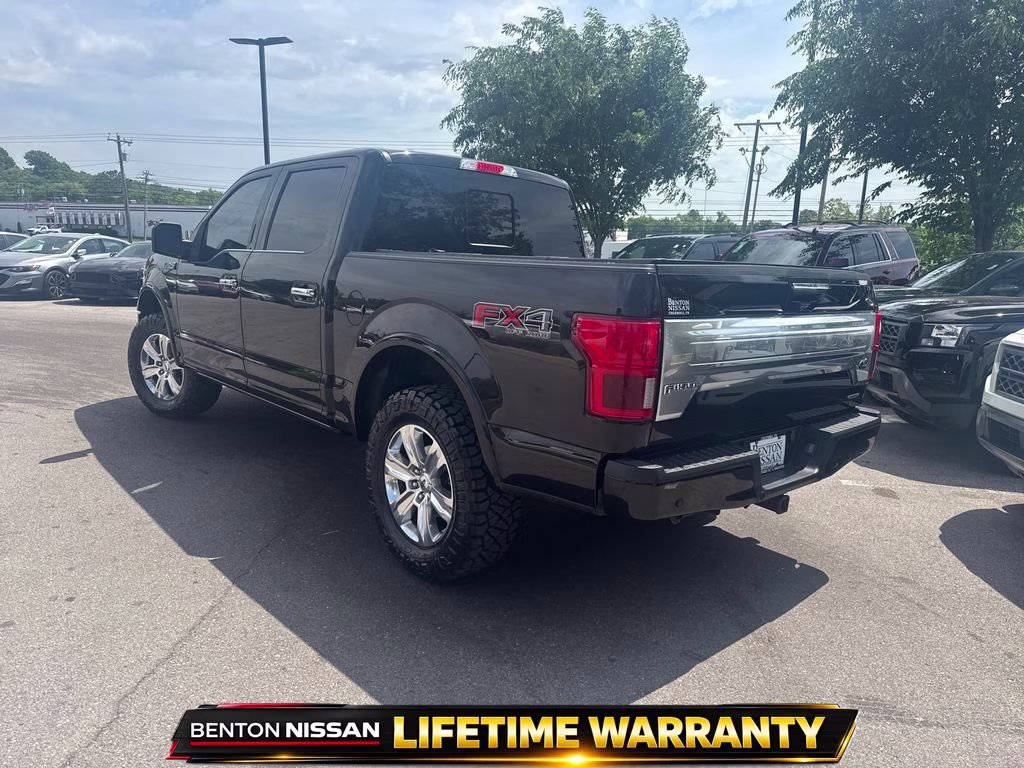 2020 Black Metallic Ford F-150 Platinum 4X4 Truck