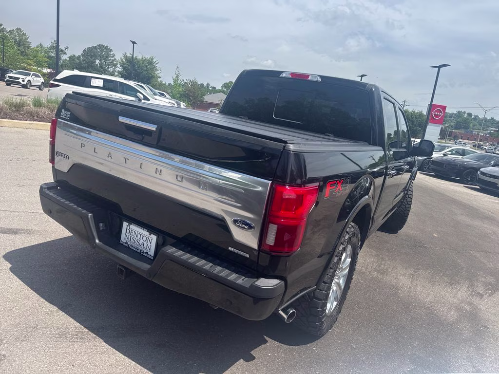 2020 Black Metallic Ford F-150 Platinum 4X4 Truck