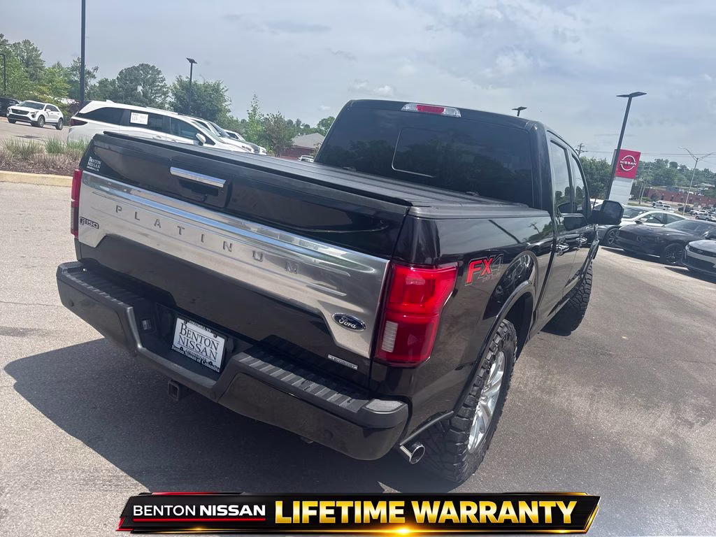 2020 Black Metallic Ford F-150 Platinum 4X4 Truck