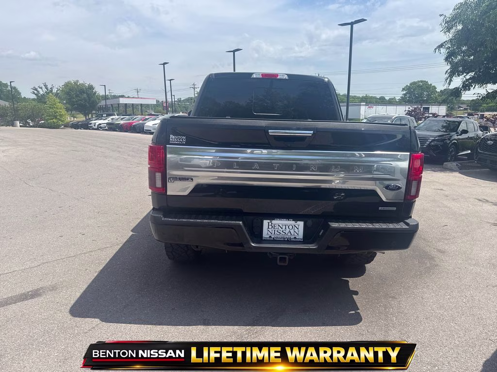 2020 Black Metallic Ford F-150 Platinum 4X4 Truck