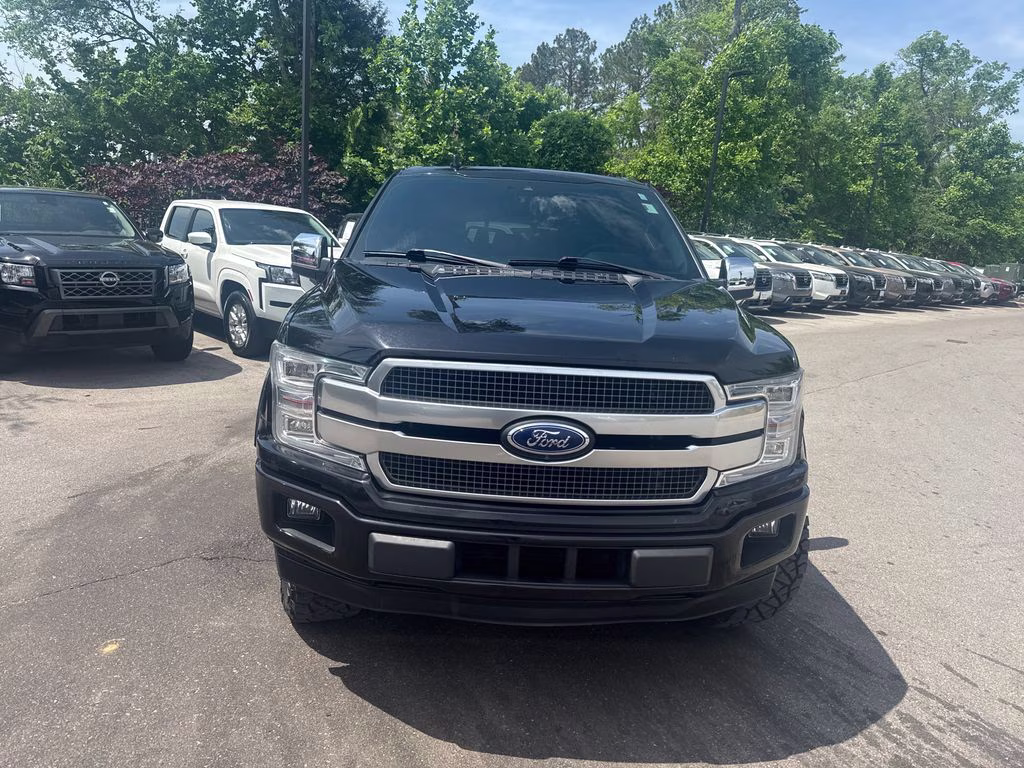 2020 Black Metallic Ford F-150 Platinum 4X4 Truck