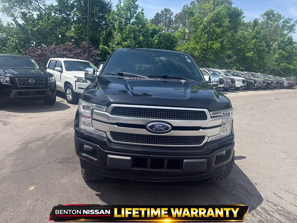 2020 Black Metallic Ford F-150 Platinum 4X4 Truck