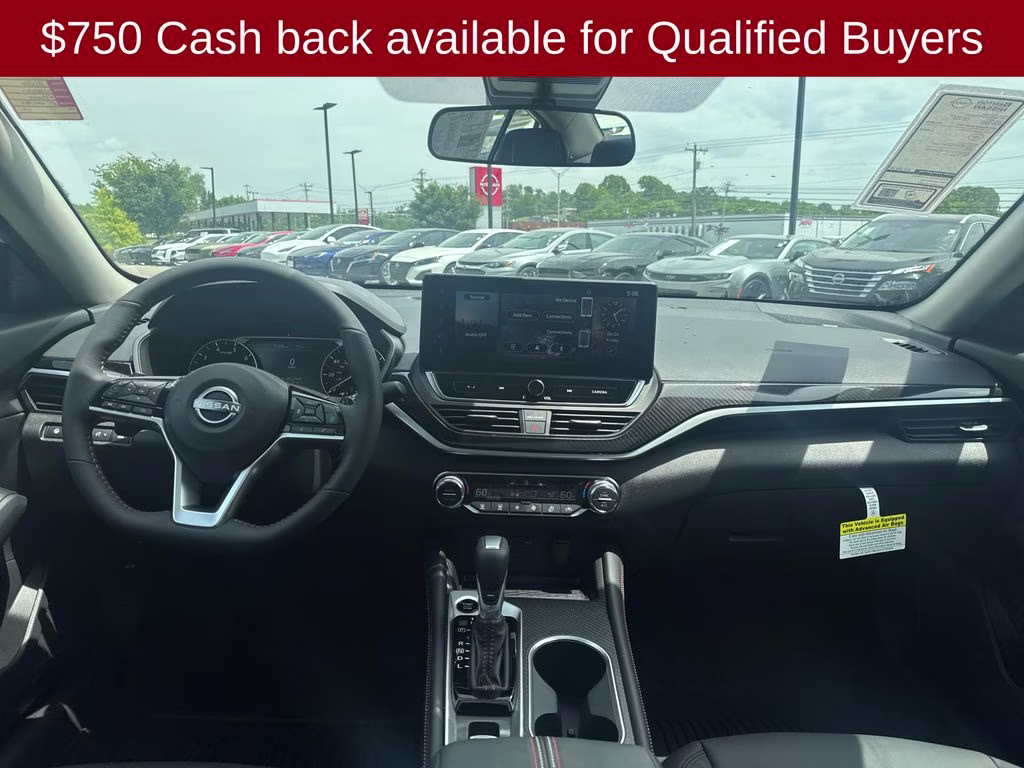 2026 Pearl White/Super Black Nissan Altima 2.5 SR FWD Sedan