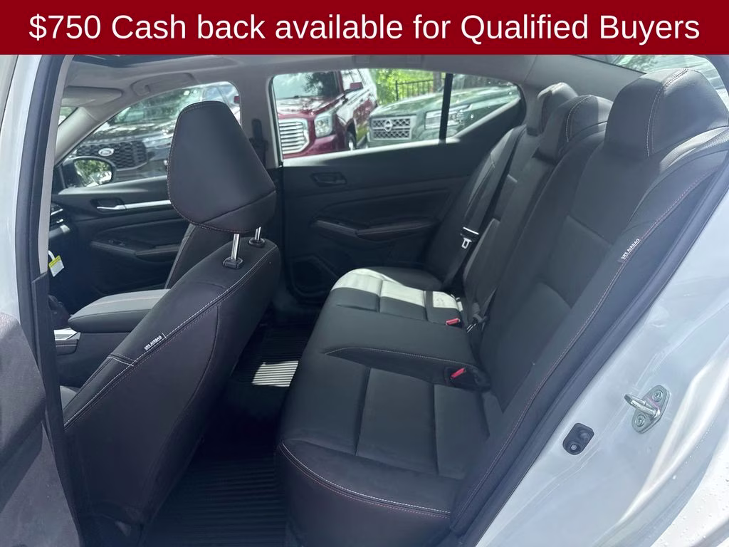 2026 Pearl White/Super Black Nissan Altima 2.5 SR FWD Sedan