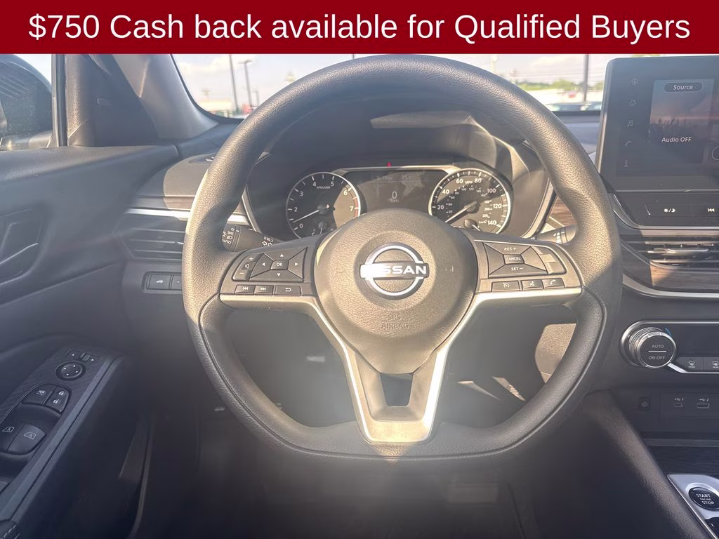 2026 Super Black Clearcoat Nissan Altima 2.5 SV FWD Sedan