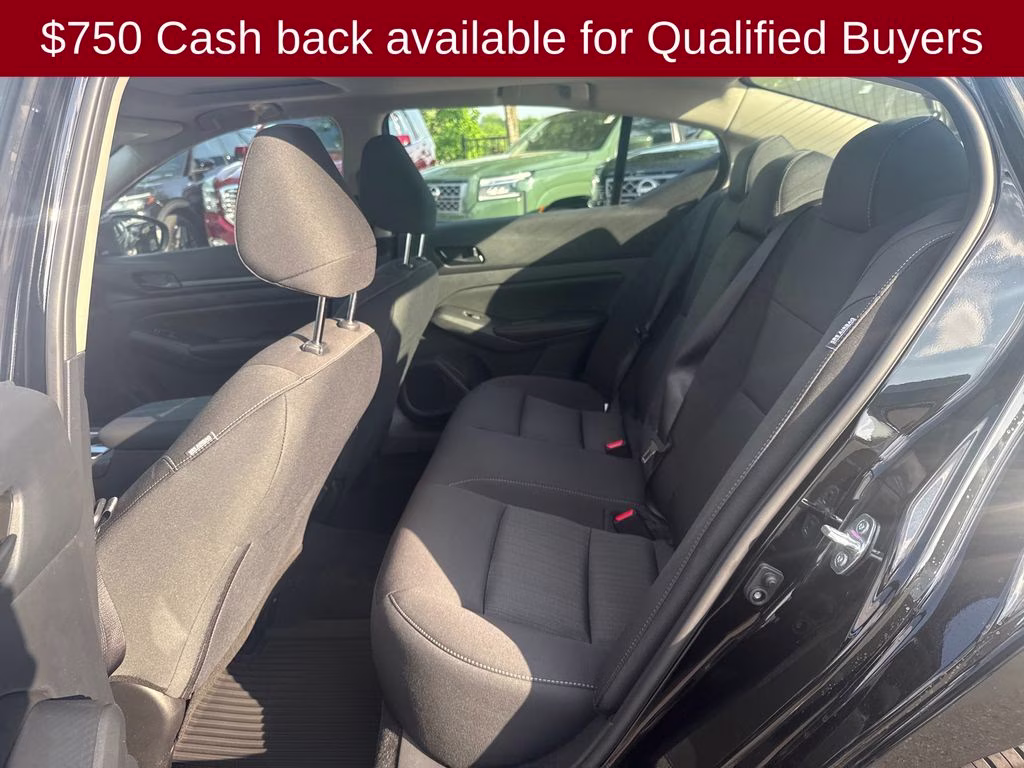 2026 Super Black Clearcoat Nissan Altima 2.5 SV FWD Sedan