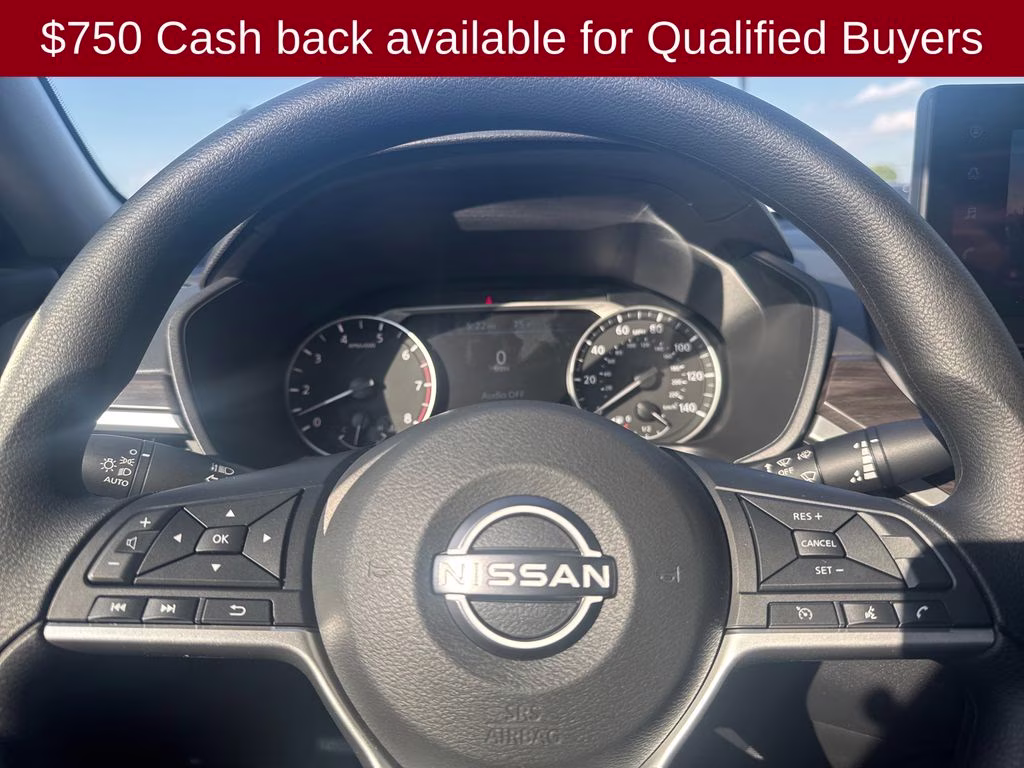 2026 Super Black Clearcoat Nissan Altima 2.5 SV FWD Sedan