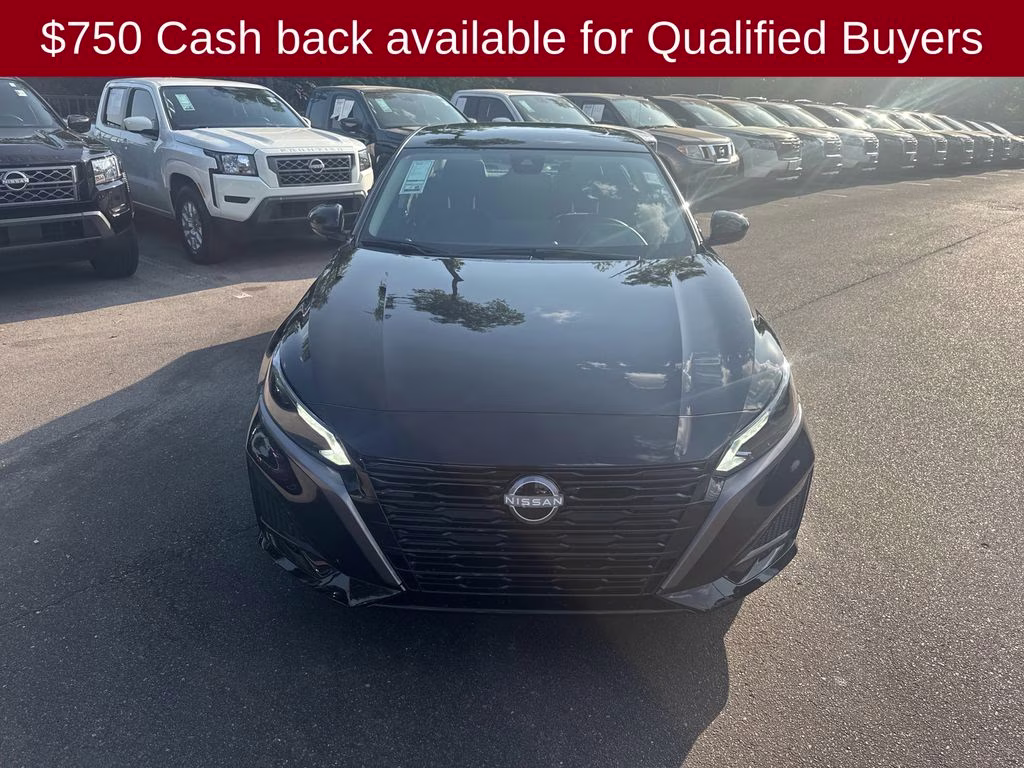 2026 Super Black Clearcoat Nissan Altima 2.5 SV FWD Sedan
