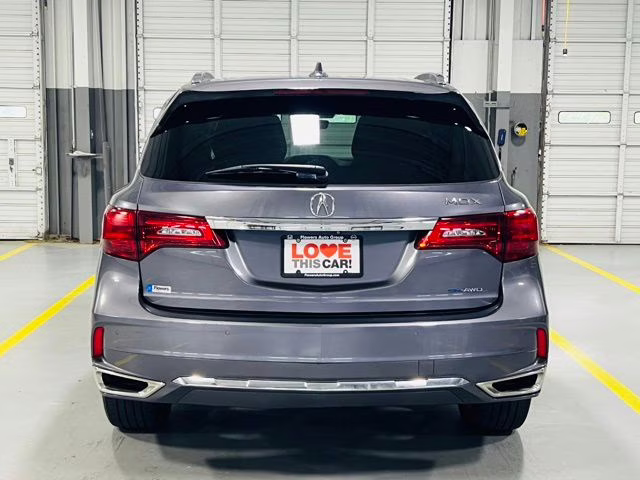 2018 Gray Acura MDX Sport Hybrid 3.0L AWD SUV