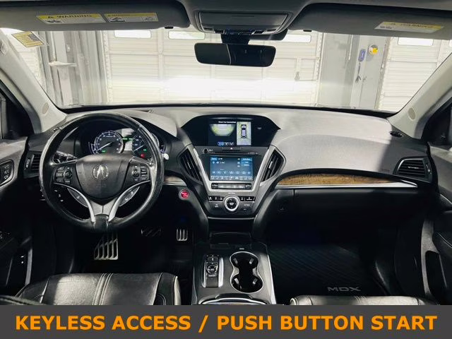 2018 Gray Acura MDX Sport Hybrid 3.0L AWD SUV