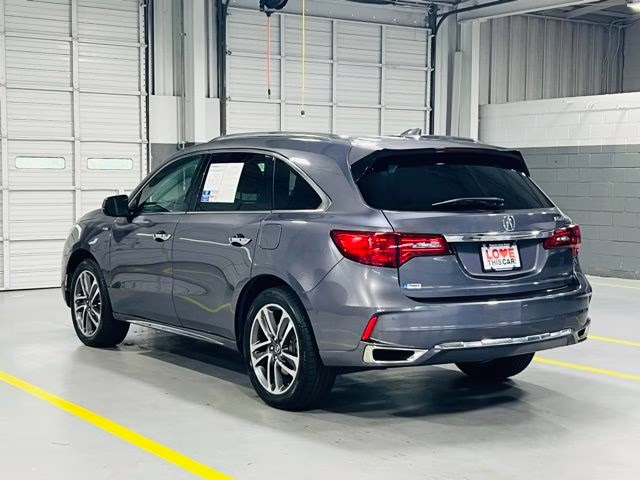 2018 Gray Acura MDX Sport Hybrid 3.0L AWD SUV