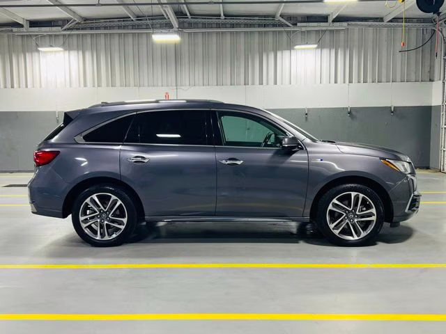 2018 Gray Acura MDX Sport Hybrid 3.0L AWD SUV