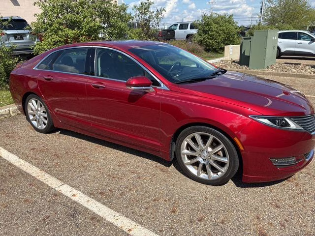 2014 Red Lincoln MKZ Base AWD Sedan