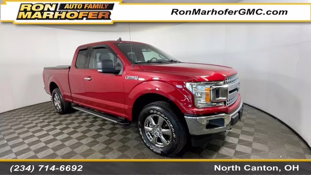 2020 Red Metallic Ford F-150 XLT 4X4 Truck