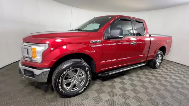 2020 Red Metallic Ford F-150 XLT 4X4 Truck