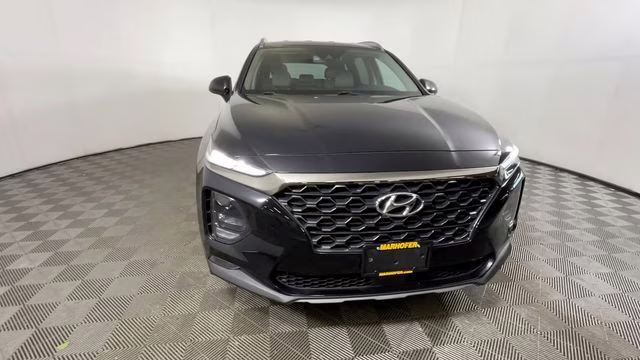 2019 Twilight Black Hyundai Santa Fe SEL AWD SUV