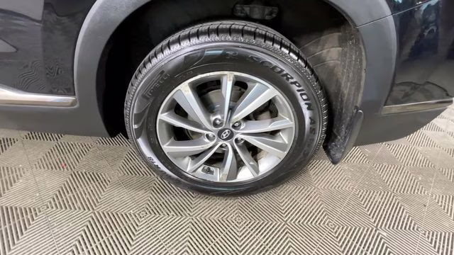 2019 Twilight Black Hyundai Santa Fe SEL AWD SUV