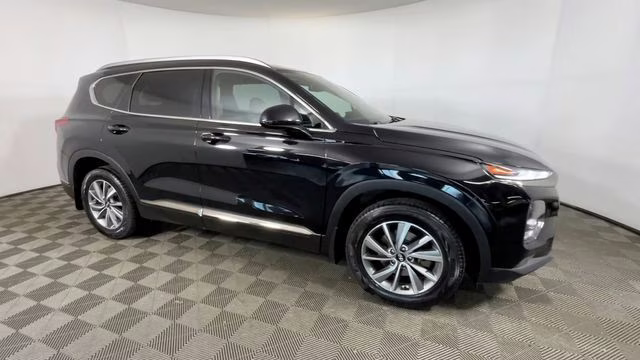 2019 Twilight Black Hyundai Santa Fe SEL AWD SUV
