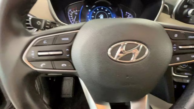 2019 Twilight Black Hyundai Santa Fe SEL AWD SUV