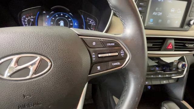 2019 Twilight Black Hyundai Santa Fe SEL AWD SUV