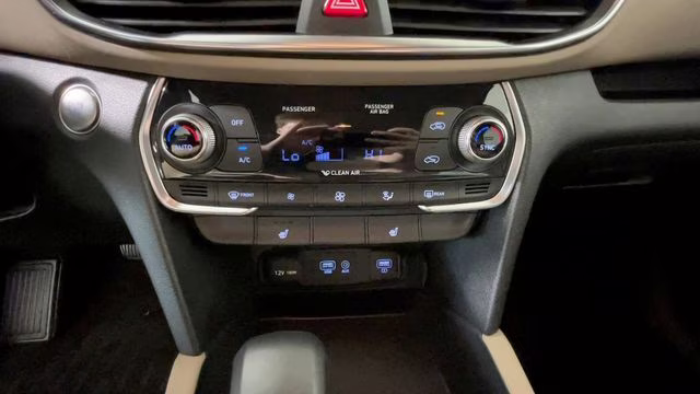 2019 Twilight Black Hyundai Santa Fe SEL AWD SUV