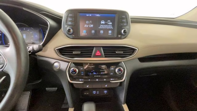 2019 Twilight Black Hyundai Santa Fe SEL AWD SUV