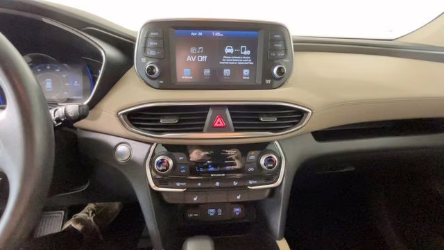 2019 Twilight Black Hyundai Santa Fe SEL AWD SUV