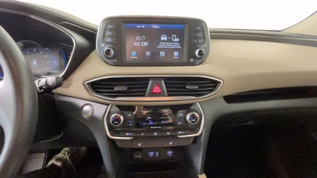 2019 Twilight Black Hyundai Santa Fe SEL AWD SUV