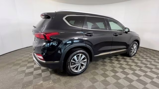 2019 Twilight Black Hyundai Santa Fe SEL AWD SUV