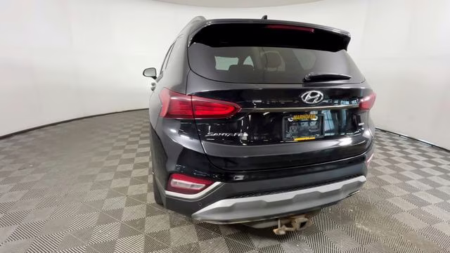 2019 Twilight Black Hyundai Santa Fe SEL AWD SUV