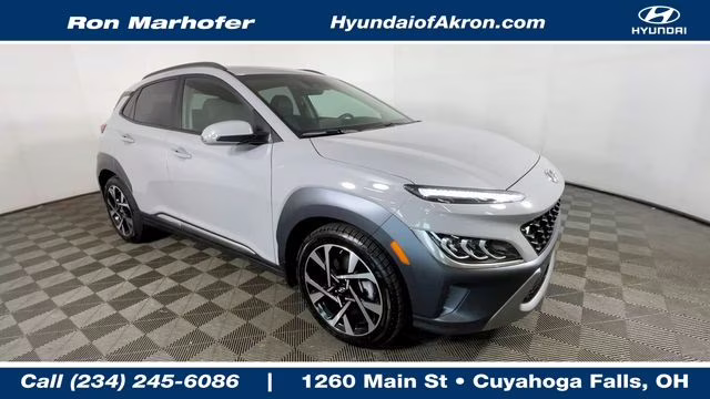 2023 Cyber Silver Hyundai Kona Limited AWD SUV