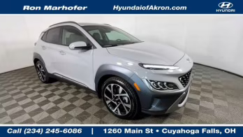 2023 Cyber Silver Hyundai Kona Limited AWD SUV