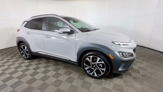 2023 Cyber Silver Hyundai Kona Limited AWD SUV