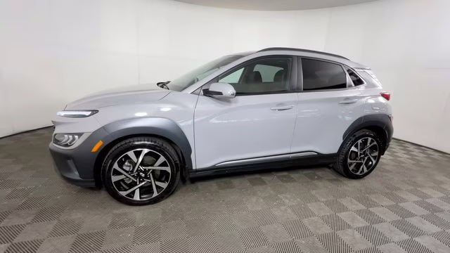 2023 Cyber Silver Hyundai Kona Limited AWD SUV