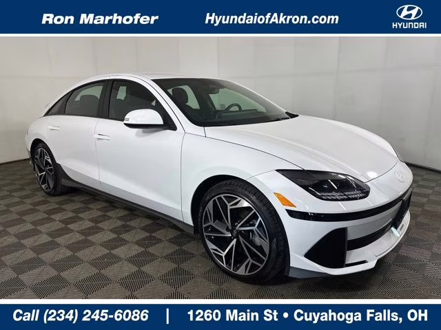 2024 Serenity White Hyundai IONIQ 6 SEL RWD Sedan