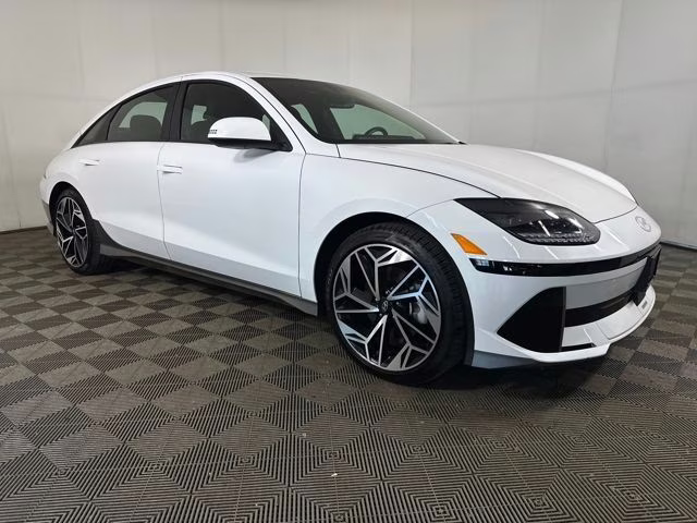 2024 Serenity White Hyundai IONIQ 6 SEL RWD Sedan