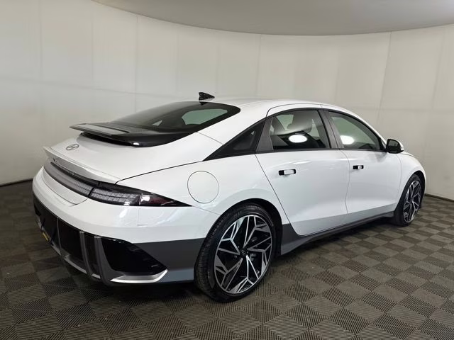2024 Serenity White Hyundai IONIQ 6 SEL RWD Sedan