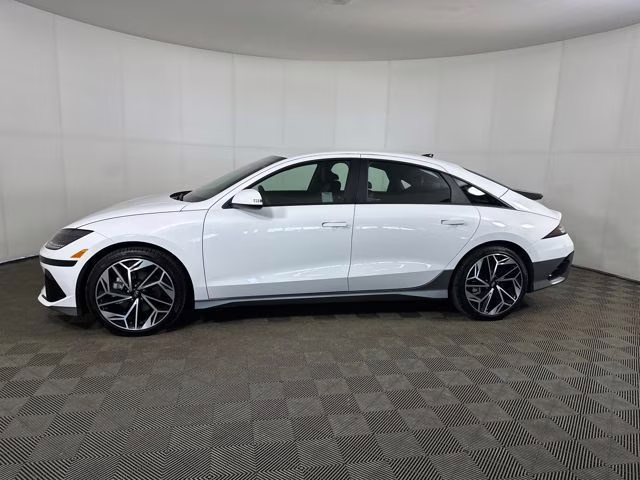 2024 Serenity White Hyundai IONIQ 6 SEL RWD Sedan