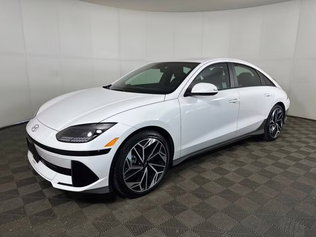2024 Serenity White Hyundai IONIQ 6 SEL RWD Sedan