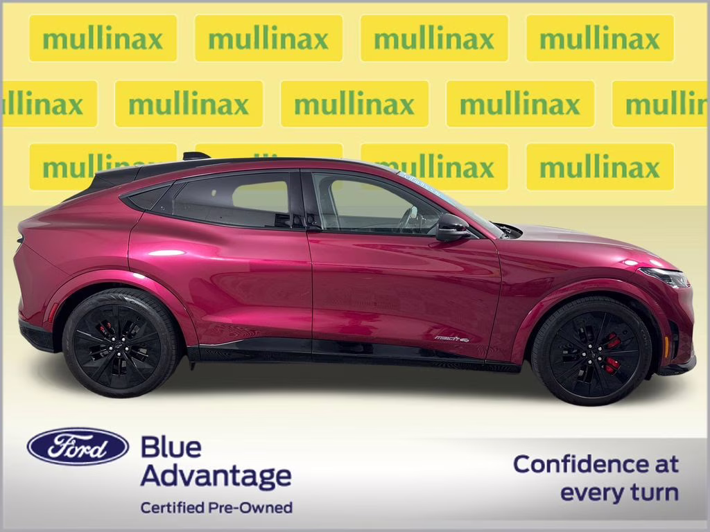 2025 Molten Magenta Metallic Tinted Clearcoat Ford Mustang Mach-E GT AWD SUV
