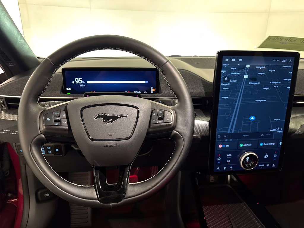 2025 Molten Magenta Metallic Tinted Clearcoat Ford Mustang Mach-E GT AWD SUV