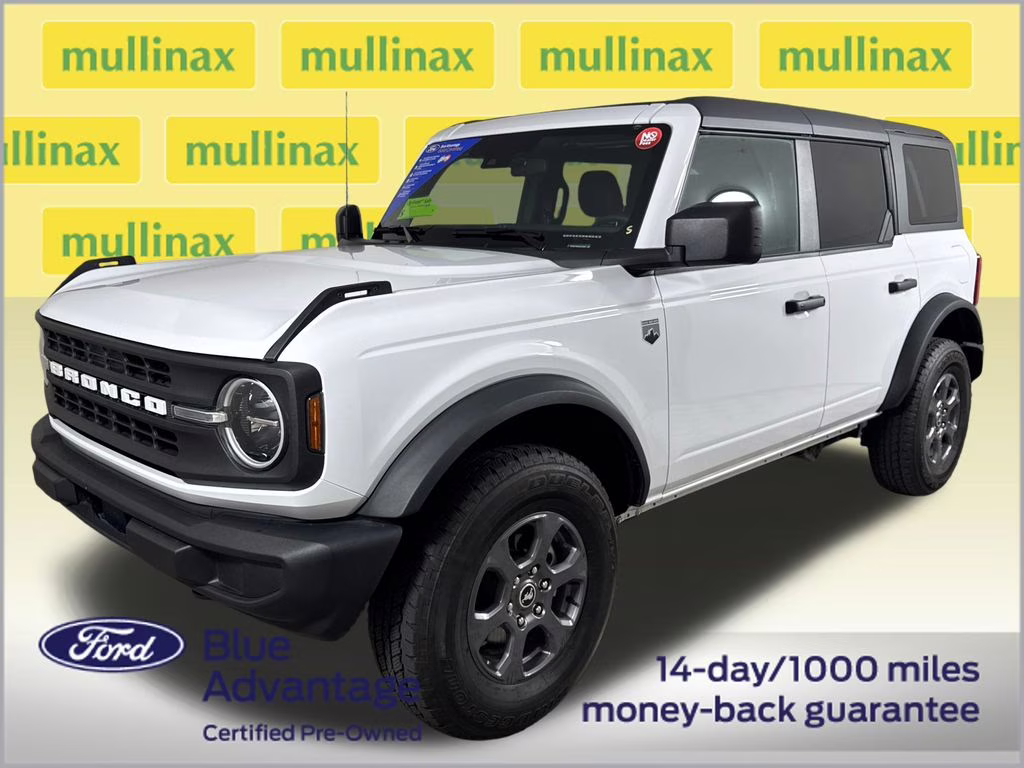 2025 Oxford White Ford Bronco Big Bend 4X4 SUV