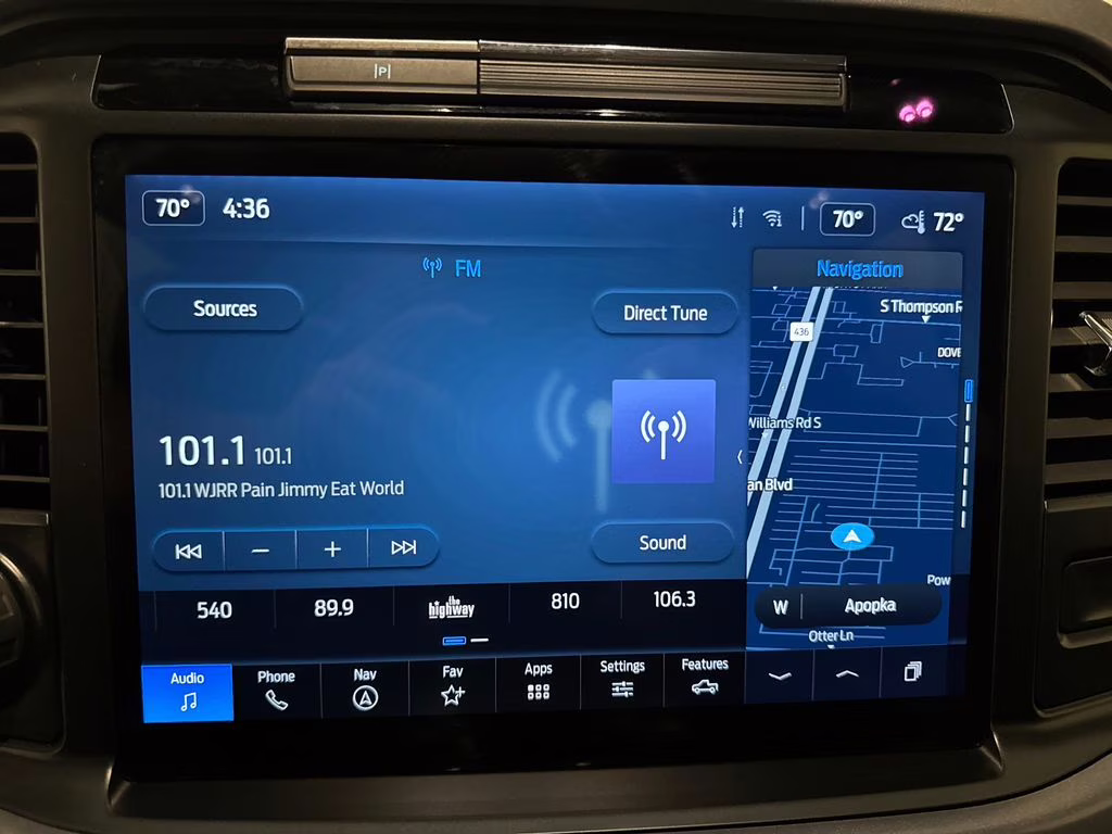 2025 Space White Metallic Ford F-150 XLT 4X4 Truck