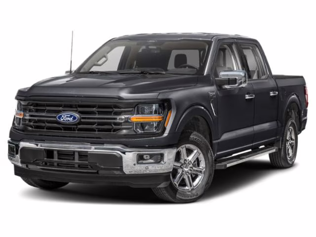 2024 Black Metallic Ford F-150 XLT 4X4 Truck