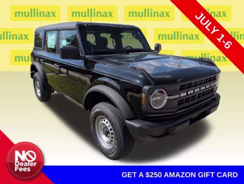 2026 Shadow Black Ford Bronco Base 4X4 SUV