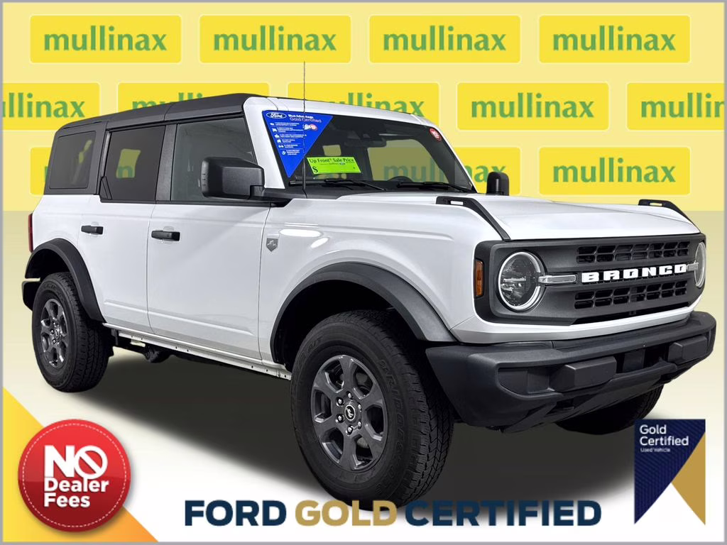 2025 Oxford White Ford Bronco Big Bend 4X4 SUV