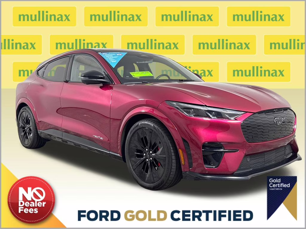 2025 Molten Magenta Metallic Tinted Clearcoat Ford Mustang Mach-E GT AWD SUV