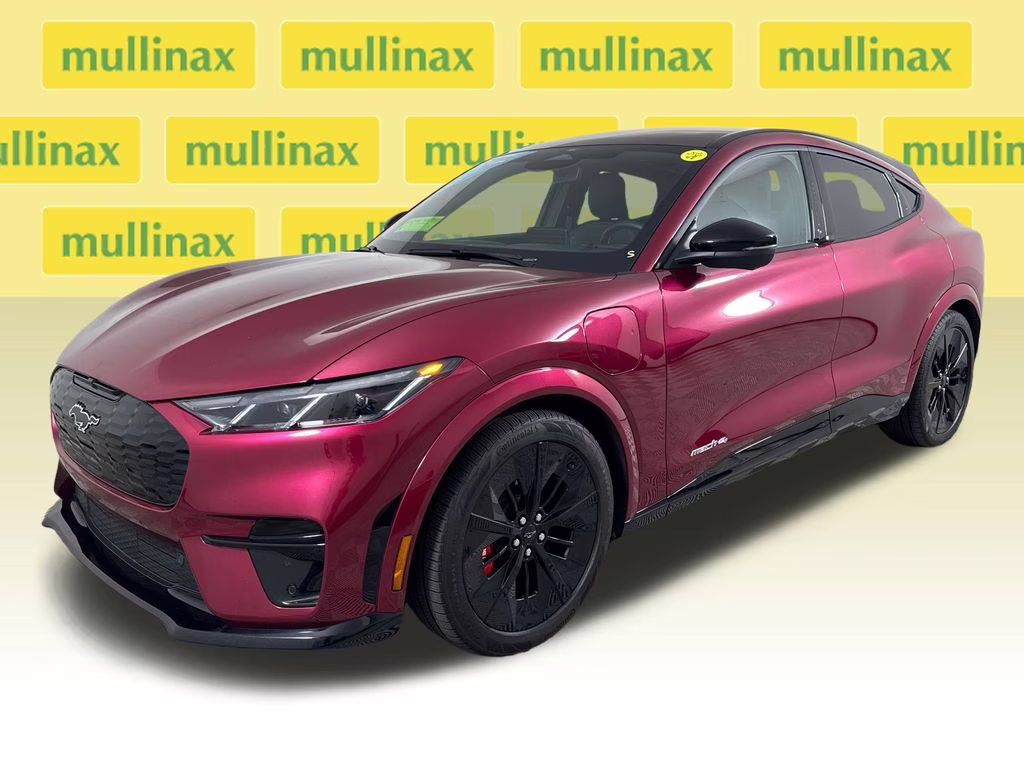 2025 Molten Magenta Metallic Tinted Clearcoat Ford Mustang Mach-E GT AWD SUV