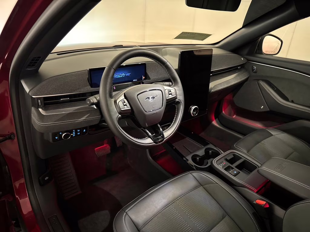 2025 Molten Magenta Metallic Tinted Clearcoat Ford Mustang Mach-E GT AWD SUV