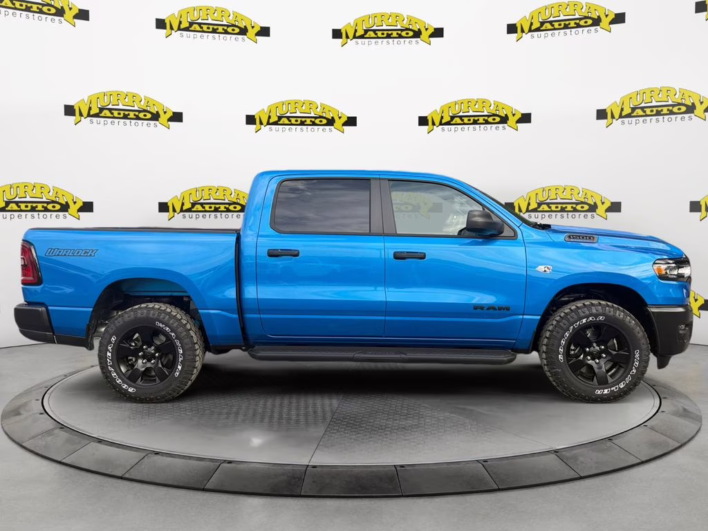 2026 Hydro Blue Pearlcoat Ram 1500 Warlock 4X4 Truck